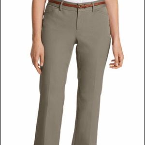 NWOT Eddie Bauer StayShape Curvy Trousers- Tall!